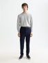 Core Warren Cotton/Linen Twill Jogger Men Trousers Scotch Soda Homme Night 29-30