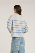 Cotton Cashmere Sweater Woman VELVET M Light Heather