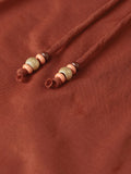 Cotton Voile Pull-On Beach Pant Scotch Soda Femme Burnt Henna L