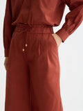Cotton Voile Pull-On Beach Pant Scotch Soda Femme
