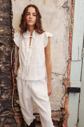 CRISSY BLOUSE Blouses Melissa Nepton OFF WHITE XS