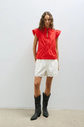 CRISSY BLOUSE Blouses Melissa Nepton Orange XS
