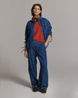 Denim Blouse with Boyfriend Fit Woman SUMMUM M/M DENIM