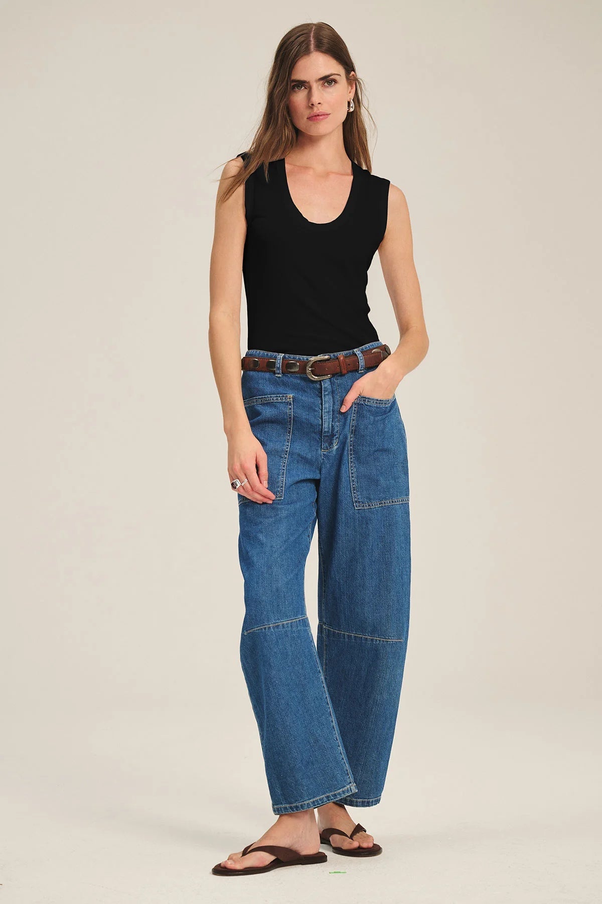 DS GAUZY WHISPER CLASSICS TANK VELVET BLACK S