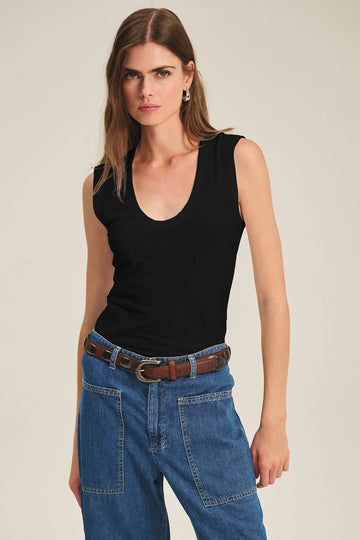 DS GAUZY WHISPER CLASSICS TANK VELVET BLACK XS