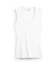 DS GAUZY WHISPER CLASSICS TANK Woman VELVET WHITE XL
