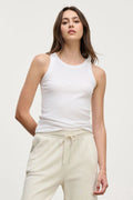 DS MODAL RIB TANK T-Shirts VELVET WHITE L