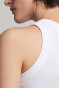 DS MODAL RIB TANK T-Shirts VELVET WHITE XXL