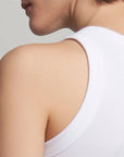 DS MODAL RIB TANK T-Shirts VELVET WHITE XXL