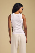 DS Modal Rib Tank Woman VELVET M White