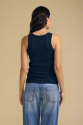 DS Modal Rib Tank Woman VELVET M Navy