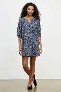 Ds Printed Voile Dress VELVET VELVET