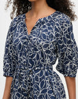 Ds Printed Voile Dress VELVET VELVET