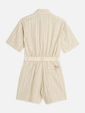 Feminine Cotton-Linen Playsuit Dresses Scotch Soda Femme