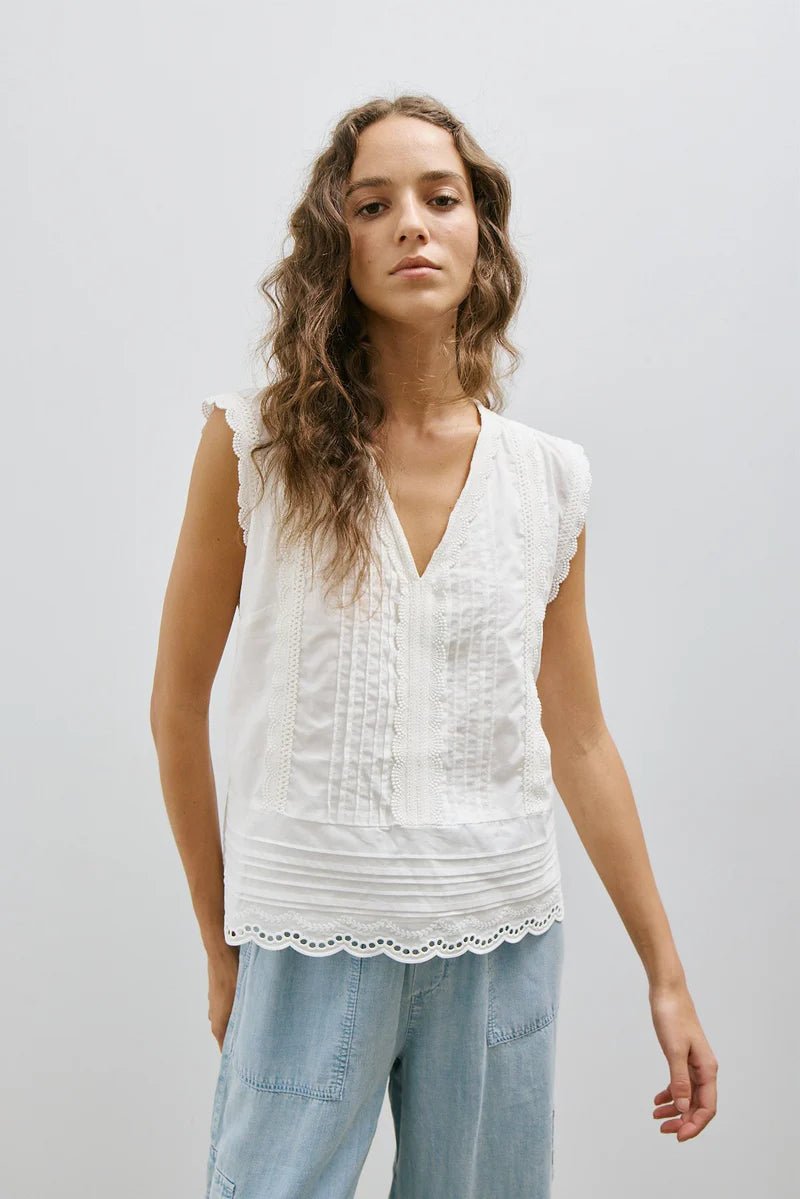 FENNEC BLOUSE Blouses Melissa Nepton OFF WHITE XS