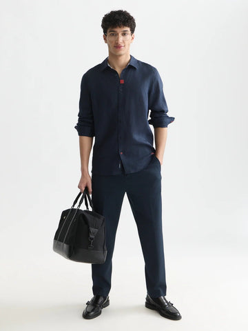 Finch Tailored Yarn-Dyed Technical Jersey Jogger Man Scotch & Soda Sky Captain 28/30
