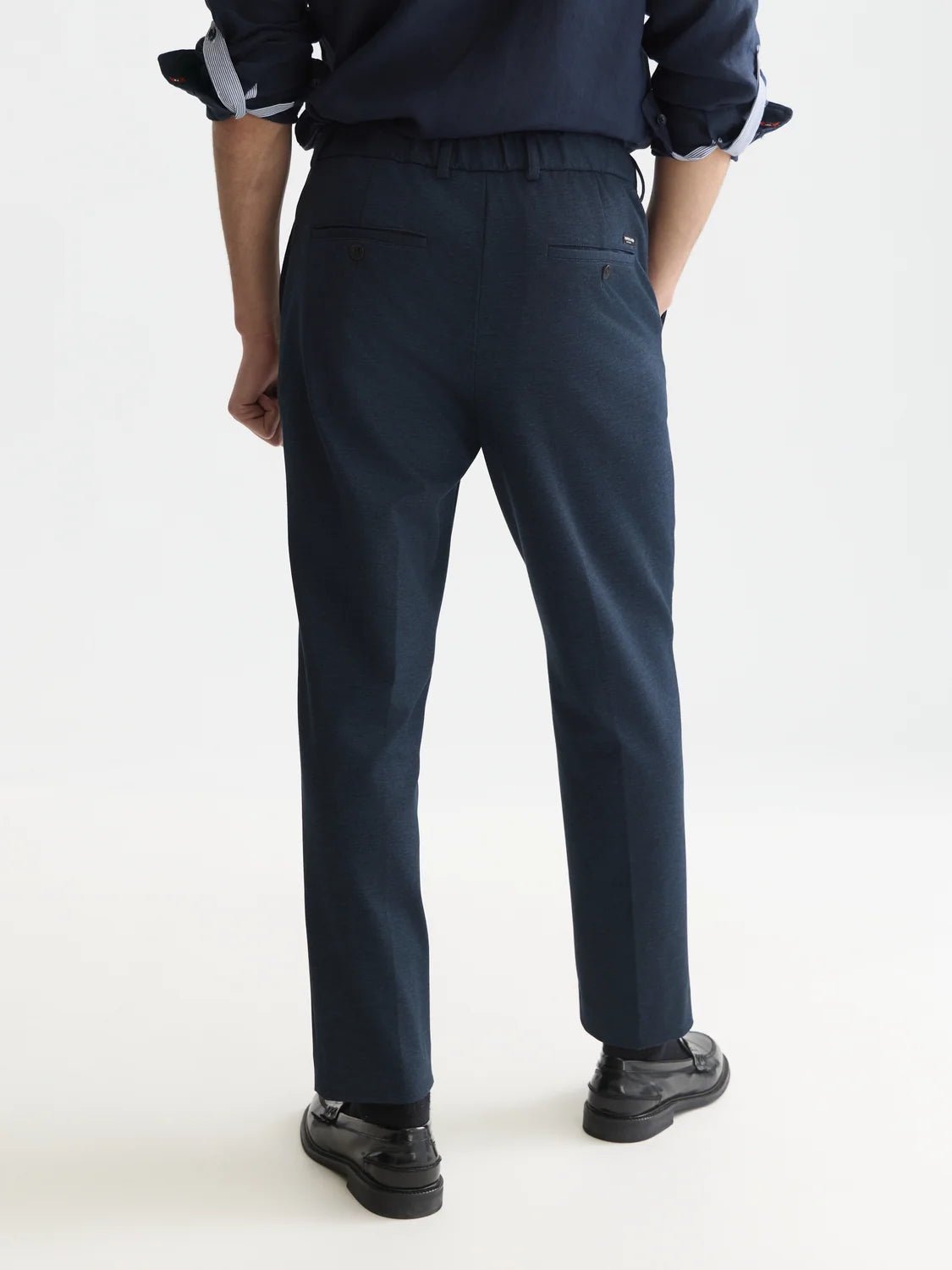 Finch Tailored Yarn-Dyed Technical Jersey Jogger Man Scotch & Soda Sky Captain 30-30