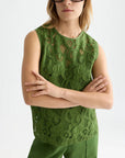 Flame Embroidery Top Blouses Scotch Soda Femme