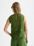 Flame Embroidery Top Blouses Scotch Soda Femme