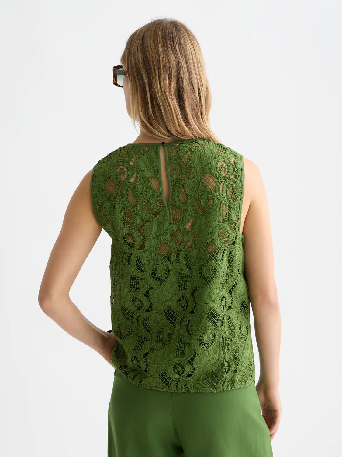 Flame Embroidery Top Blouses Scotch Soda Femme