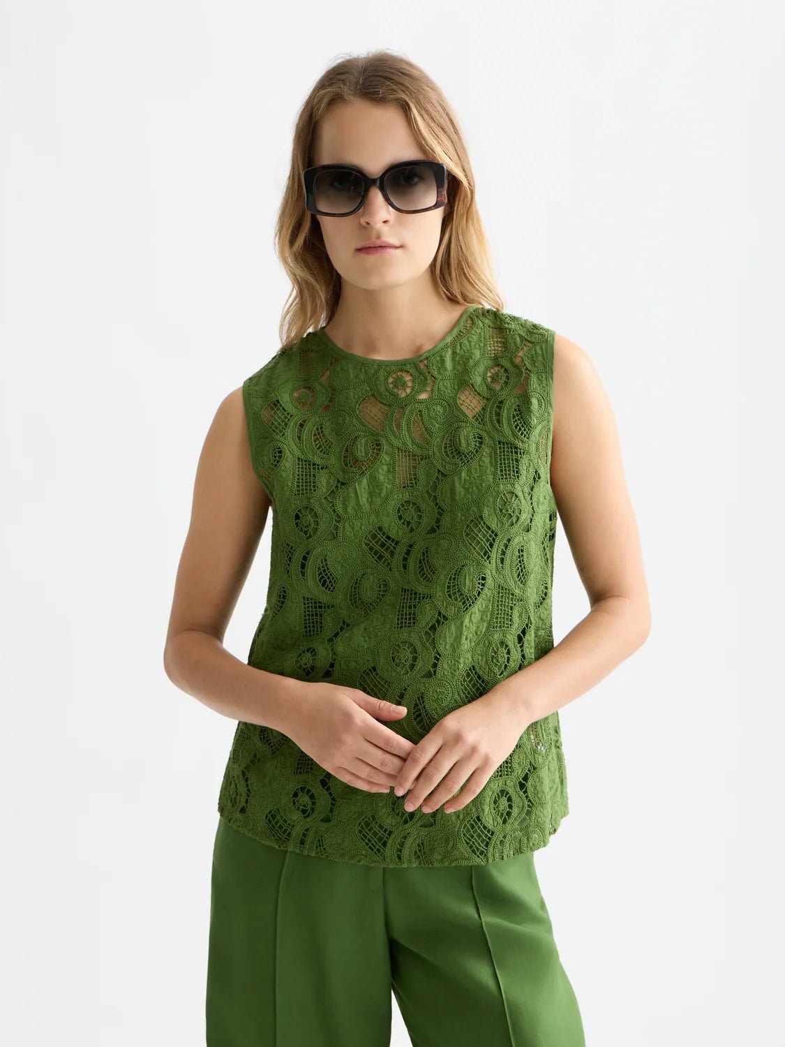 Flame Embroidery Top Blouses Scotch Soda Femme