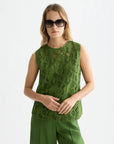 Flame Embroidery Top Blouses Scotch Soda Femme