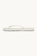 Flip Flop with Glitter ILSE JACOBSEN CREME 43