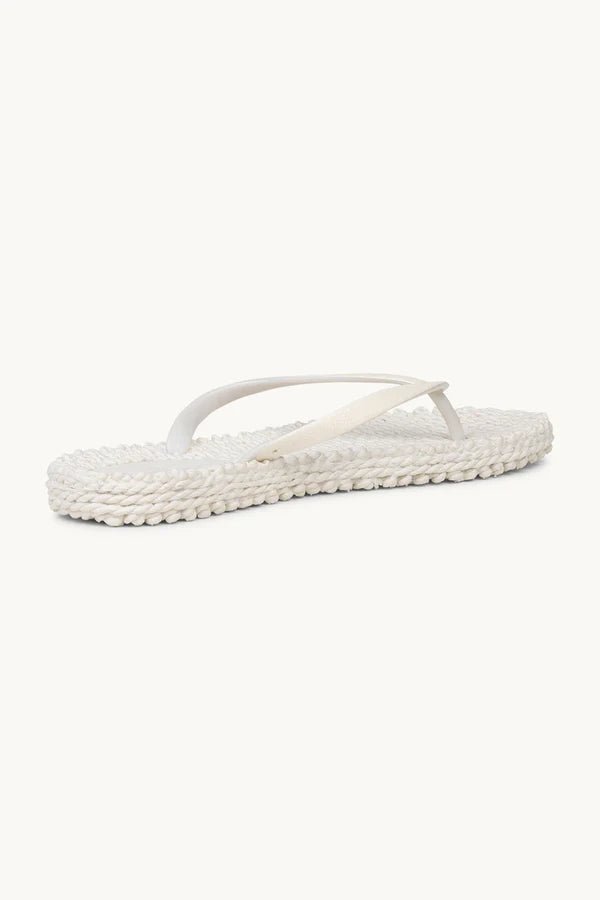 Flip Flop with Glitter ILSE JACOBSEN CREME 42