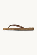 Flip Flop with Glitter ILSE JACOBSEN Mocca 42