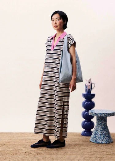 FRNCH CHACHAYA DRESS Dresses FRNCH BLEU MARINE S/M - S