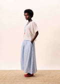 FRNCH COBALT SKIRT FRNCH BLEU CLAIR S/M - S