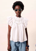 FRNCH DETIANA BLOUSE FRNCH BLANC L