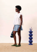 FRNCH DETIANA BLOUSE FRNCH BLANC S/M - S