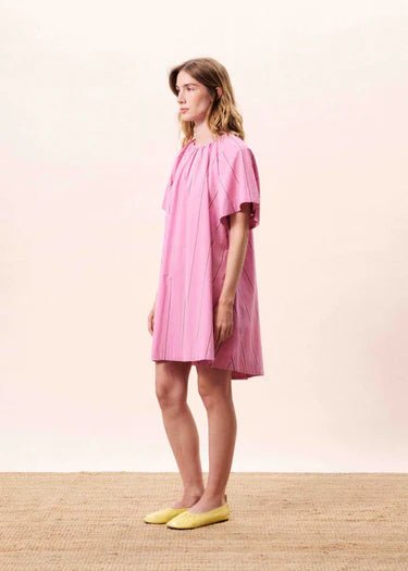 FRNCH DORIS DRESS FRNCH VIOLINE M/L -M