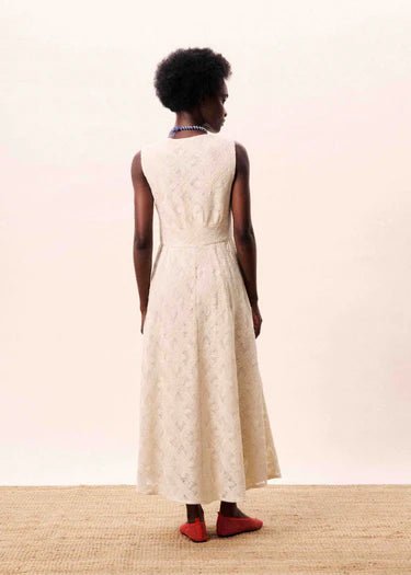 FRNCH FLORIPA DRESS Dresses FRNCH CREME M/L -M