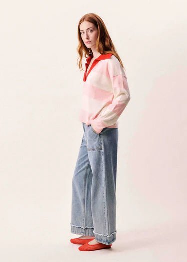 FRNCH HYDRALIS SWEATER FRNCH ROSE S/M - S