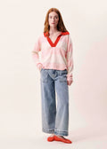 FRNCH HYDRALIS SWEATER FRNCH ROSE O/S - XS