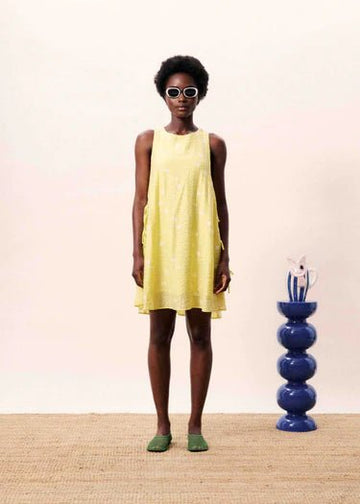 FRNCH ILHABELA DRESS Dresses FRNCH JAUNE PALE O/S - XS