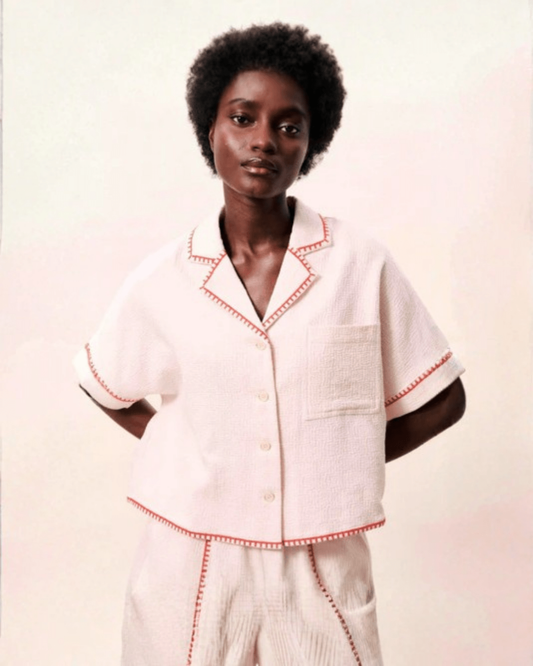 FRNCH ISALYA SHIRT Blouses FRNCH ROSE PALE O/S - XS