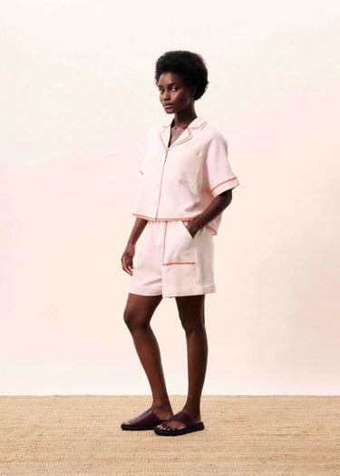 FRNCH ISALYA SHIRT FRNCH ROSE PALE M/L -M