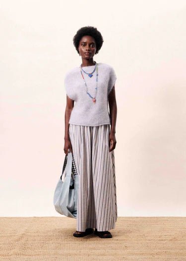 FRNCH KAILANI SKIRT FRNCH BLEU JEAN O/S - XS