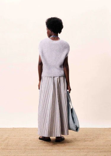 FRNCH KAILANI SKIRT FRNCH BLEU JEAN M/L -M