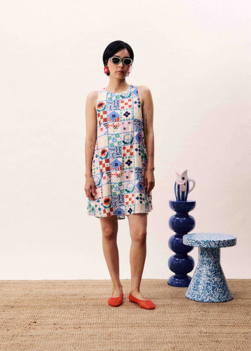FRNCH KORRA DRESS Dresses FRNCH MIX & MATCH O/S - XS