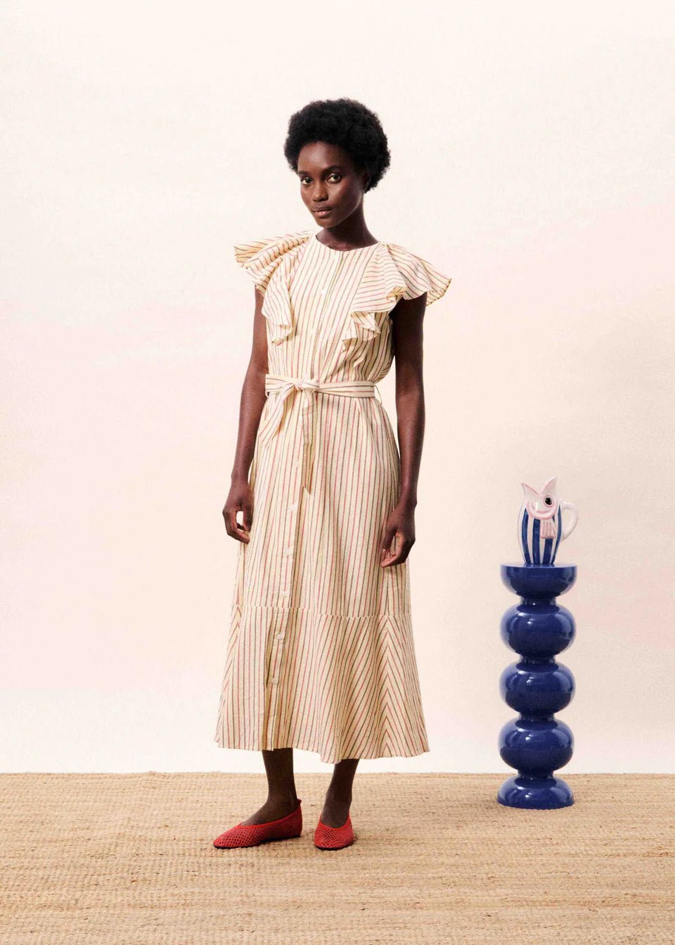 FRNCH LAGOINHA DRESS Dresses FRNCH Beurre O/S - XS