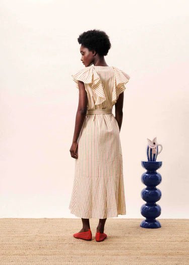 FRNCH LAGOINHA DRESS Dresses FRNCH Beurre M/L -M