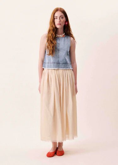 FRNCH MARY SKIRT FRNCH ROUGE O/S - XS