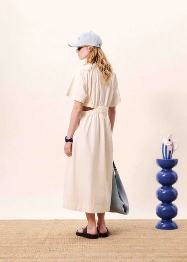 FRNCH MAVERA DRESS FRNCH CREME M/L -M
