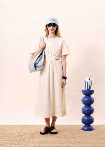 FRNCH MAVERA DRESS FRNCH CREME O/S - XS