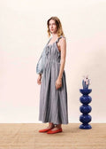 FRNCH OBEA DRESS FRNCH BLEU JEAN S/M - S