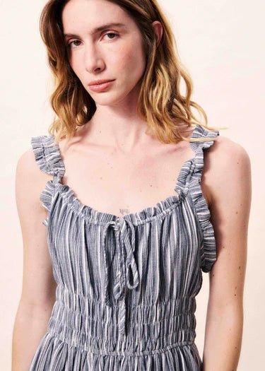 FRNCH OBEA DRESS FRNCH BLEU JEAN L